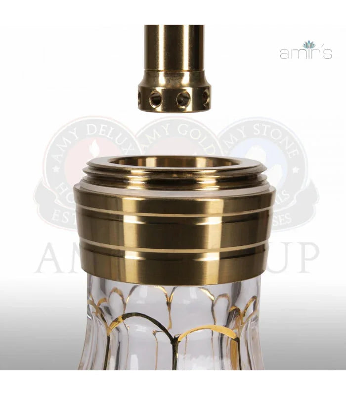 Afschroefbare diffusor van de Amy Deluxe 901 Karat X voor stille shisha rookervaring