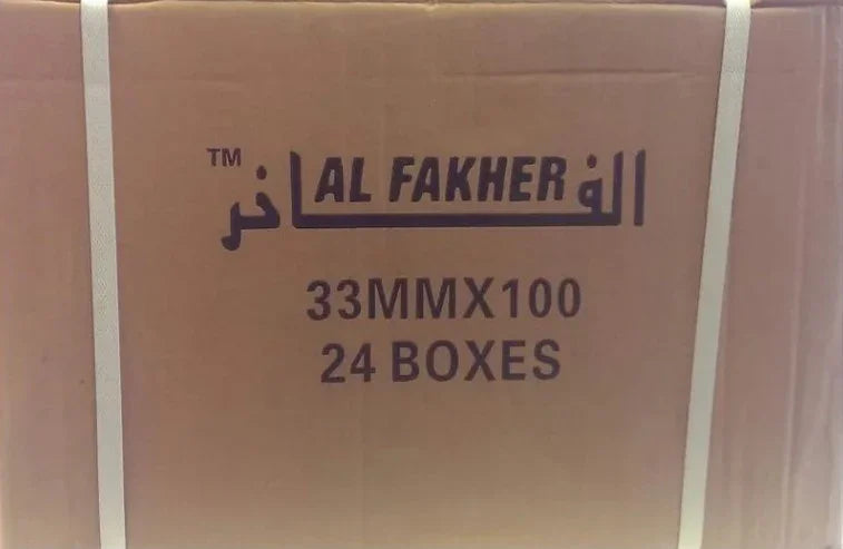 Al Fakher Quick Light Kooltjes 33mm doos - zelfontbrandende waterpijp kolen van Al Fakher, 24 stuks per doos