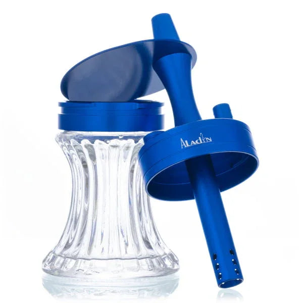 Aladin 2 Go Alu diffuser detail - geluidsdemper in compacte shisha