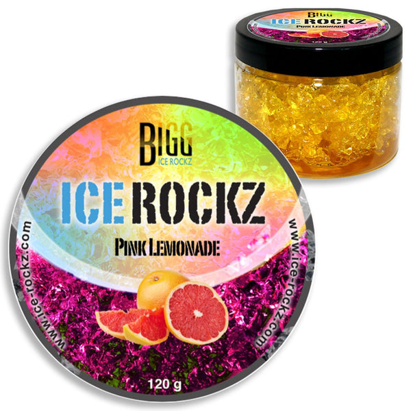 Aladin Bigg Ice Rockz Pink Lemonade 120g shisha steam stones - frisse rookvrije waterpijp smaak
