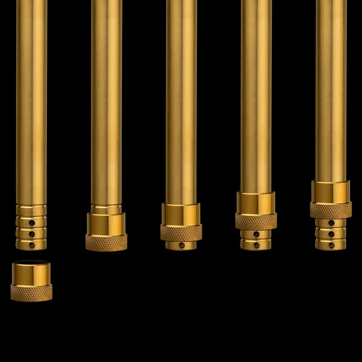 Aladin MVP 360 Gold - verstelbare diffuser aan de onderkant van de shisha rookzuil