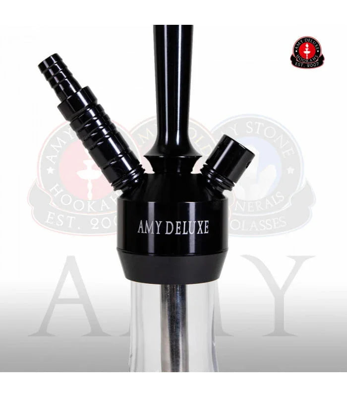 Amy Deluxe 066.02 Alu S shisha met 1 slang - complete set klaar voor gebruik
