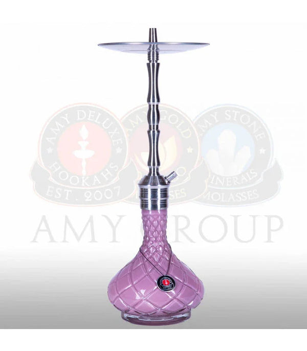 Amy Deluxe 114.02 Xpress Vain waterpijp 65 cm zijaanzicht