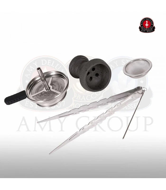 Amy Deluxe 1200 Galactic Steel S accessoires set compleet