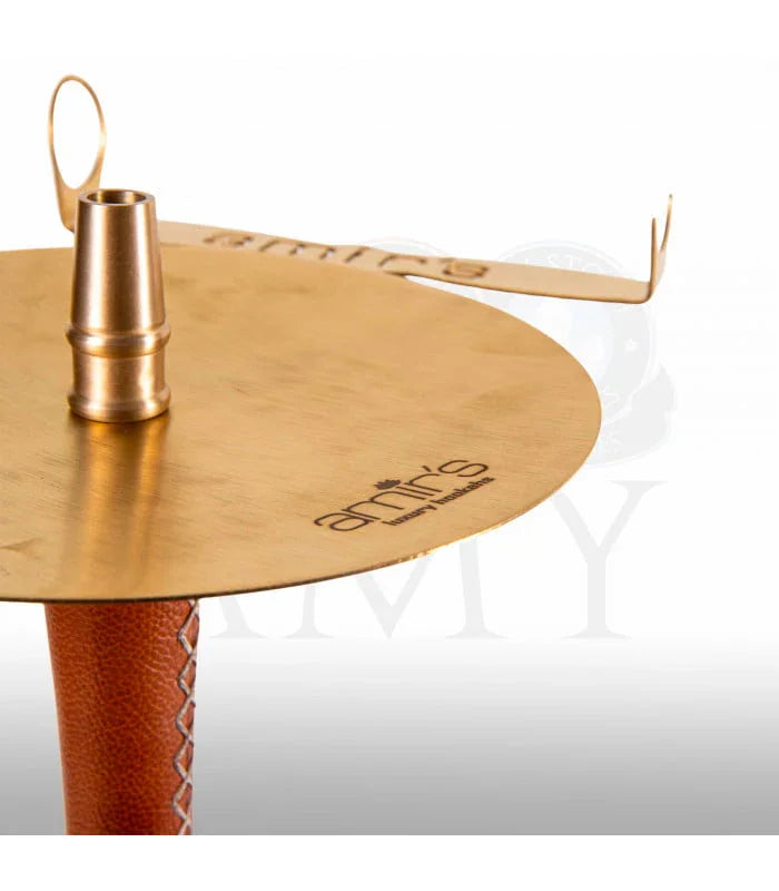 Amy Deluxe AMIRS Indi V2.0 Rood gouden kolenplaat van de luxe waterpijp