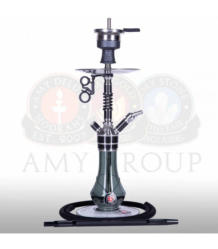 Amy Deluxe Carbonica Gear S rookkolom detail met verende veer