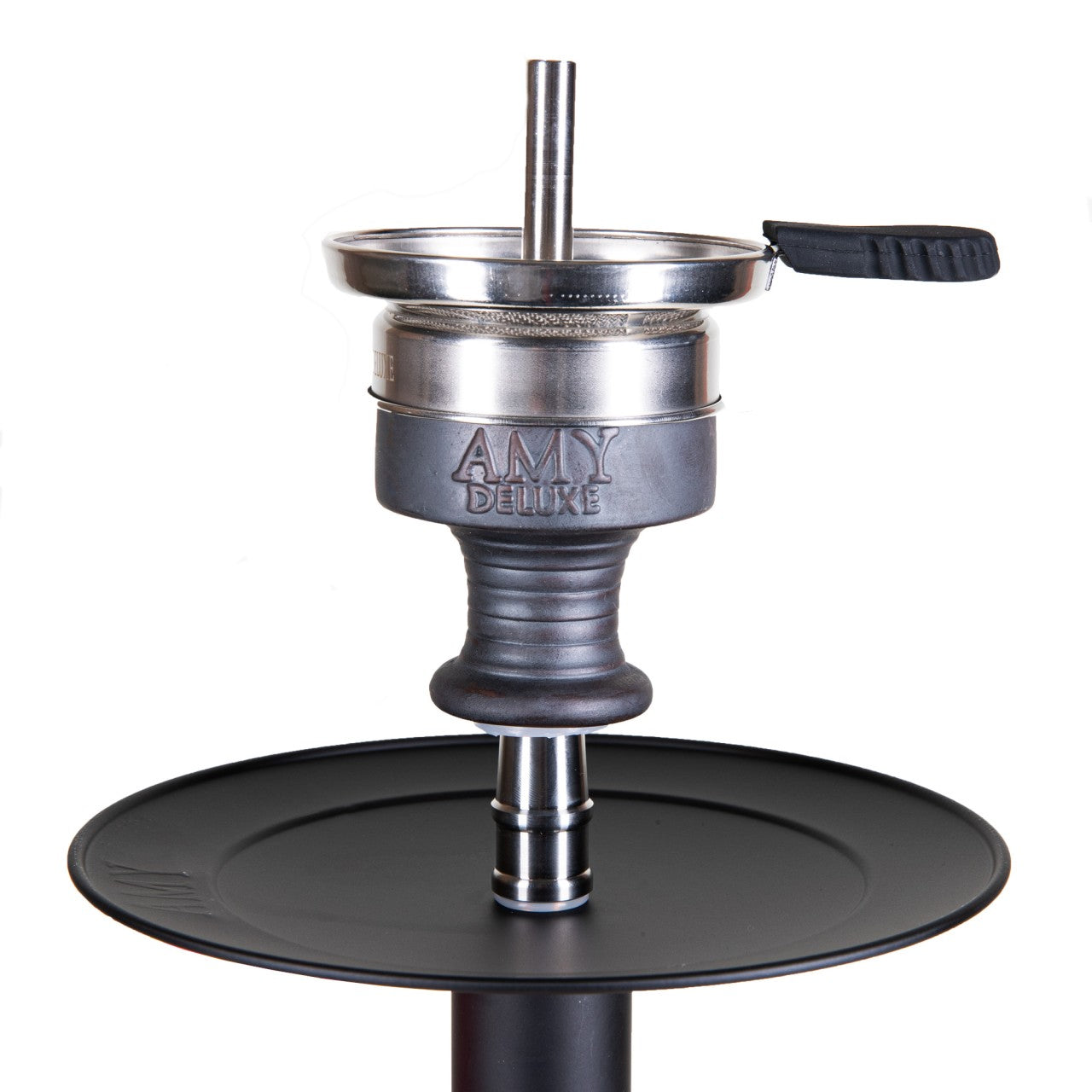 Amy Deluxe Little Rocket shisha compleet met siliconenslang, tabakskop en aluminium mondstuk