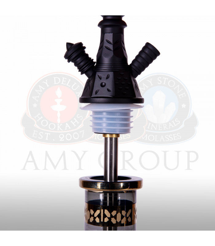 Amy Deluxe Mini Harfi Rood plug-in systeem - complete waterpijp set uitgelegd