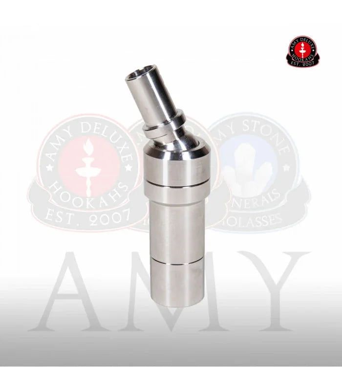 Amy Deluxe slangadapter met kogelgewricht - universeel voor AMY Deluxe en andere waterpijp merken