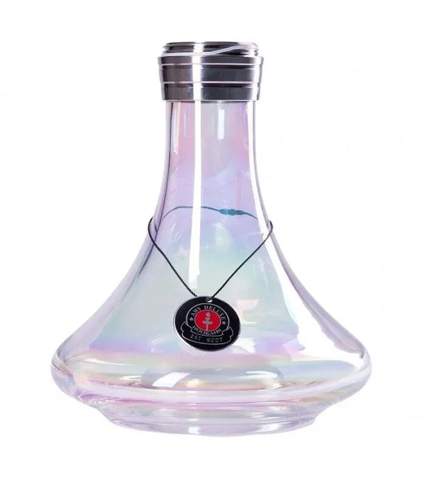 Amy Deluxe SS13 waterpijp vaas van transparant glas - originele vervangingsvaas voor de SS13 shisha