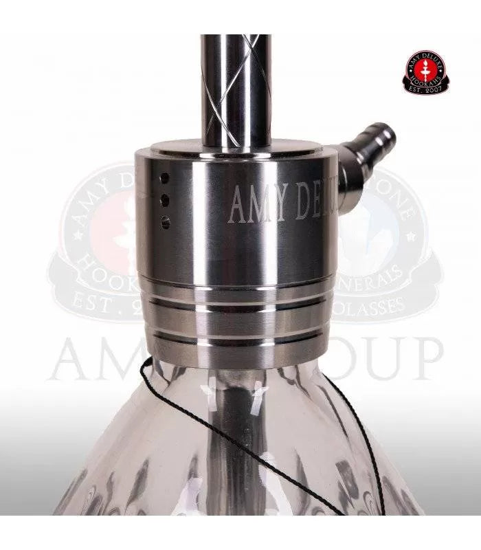 Amy Deluxe SS23.02 Signature S complete shisha set inclusief vaas, slang en tabakskop