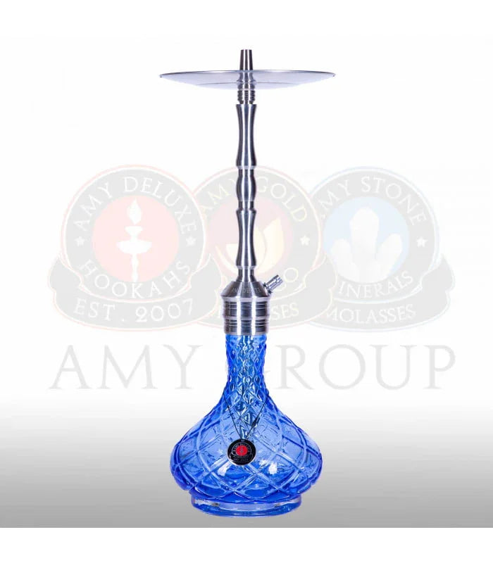 Amy Deluxe Xpress Vain shisha rookkolom roestvrij staal detail