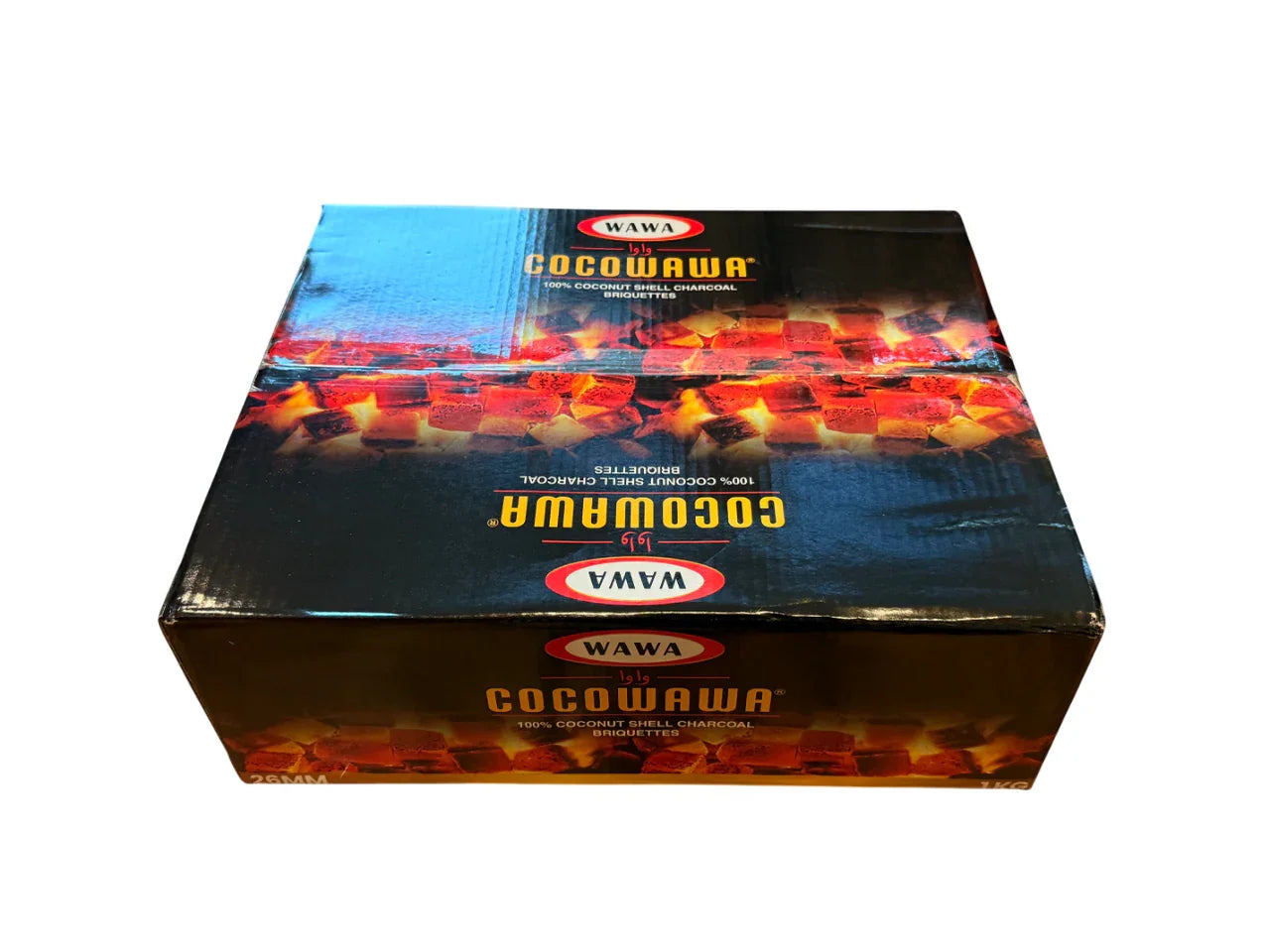 Coco Wawa kokos shisha kolen - vierkante briketten voor waterpijp