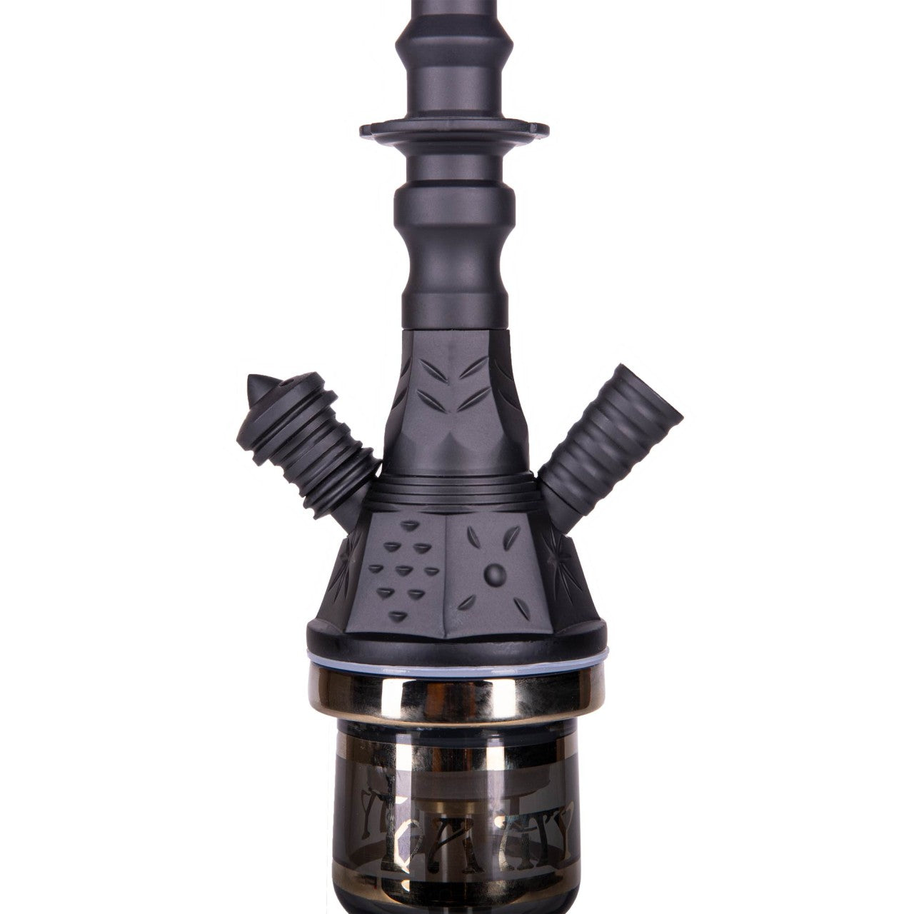 Complete Amy Deluxe Mini Hayil shisha set met stenen tabakskop en hot screen