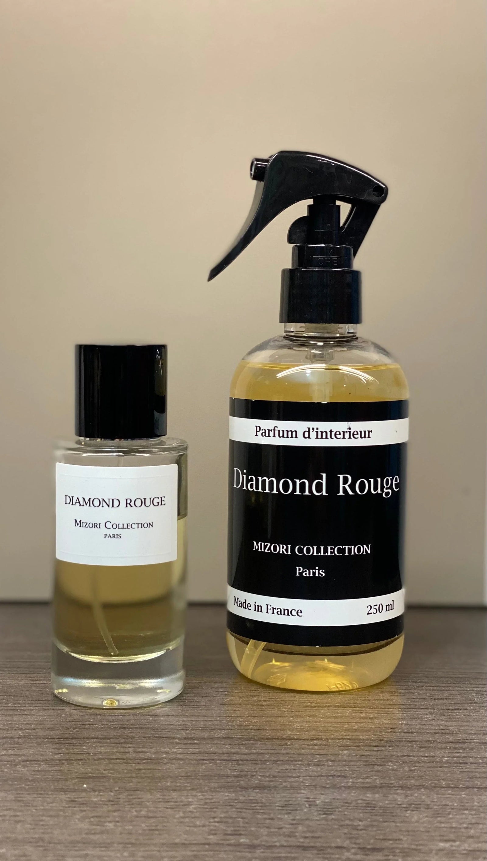 Diamond Rouge Mizori Collection Paris 250 ml interieurspray combi-deal fles