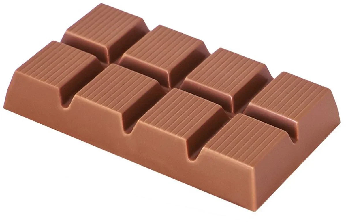 Doorsnede van de Dubai Chocolade XXL reep met knafeh en pistachenoten vulling