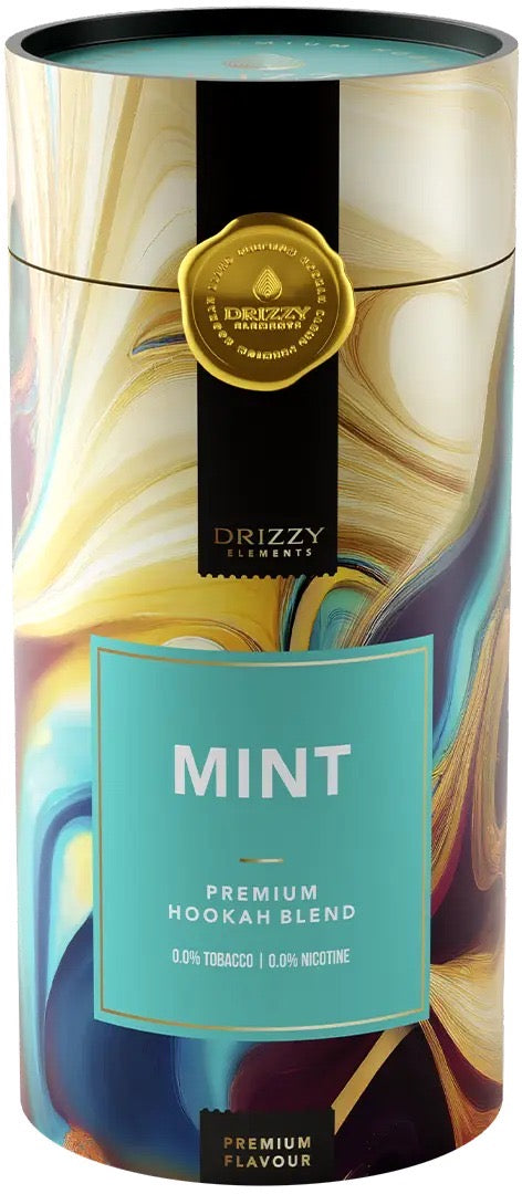 Drizzy Elements Mint shisha tabak 1 kg emmer - alternatief voor Al Fakher Mint waterpijp tabak