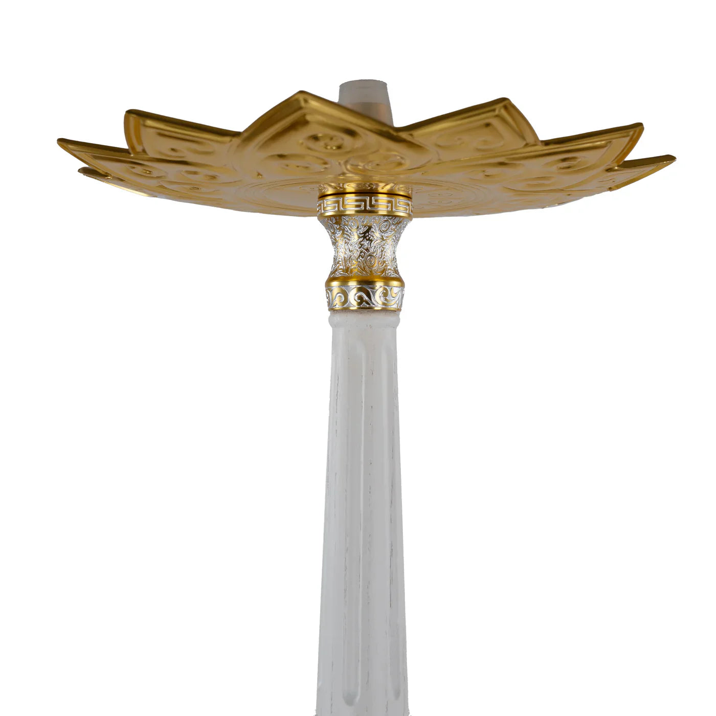 Dschinni Legend Shisha borosilicaat kristalglazen bowl met 3D kristalstructuur