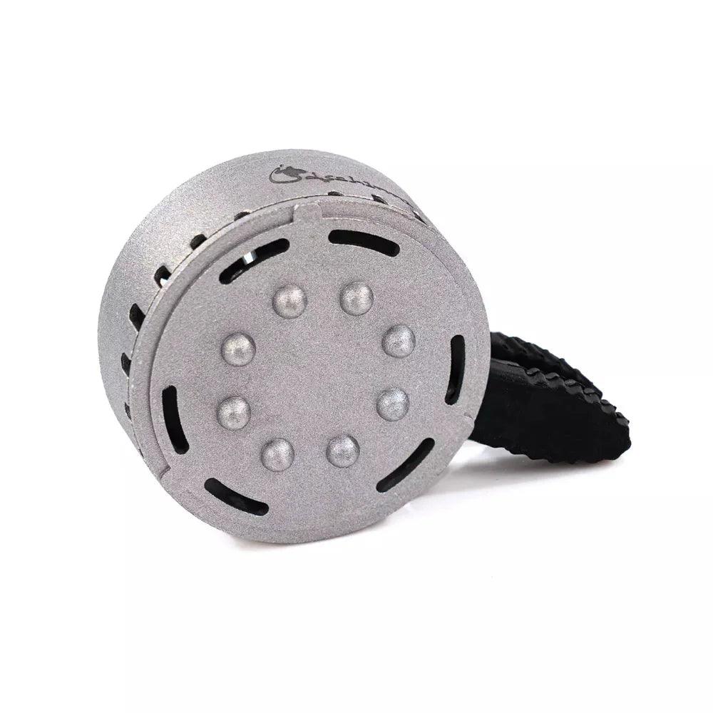 Dschinni The Crown Silver HMD - shisha accessoire voor betere hittecontrole en langere waterpijp sessies