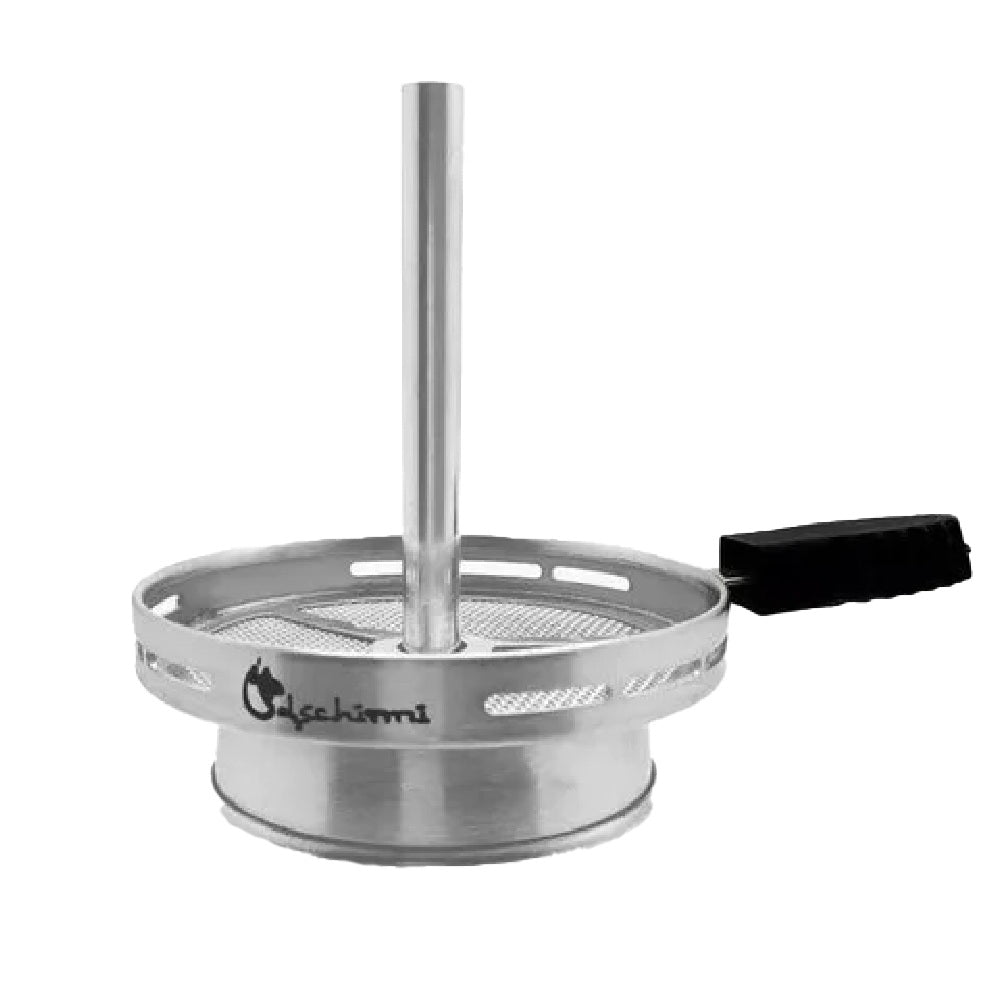 Dschinni Vulcan Air hotscreen van roestvrij staal voor shisha tabakskop - Air Flow technologie
