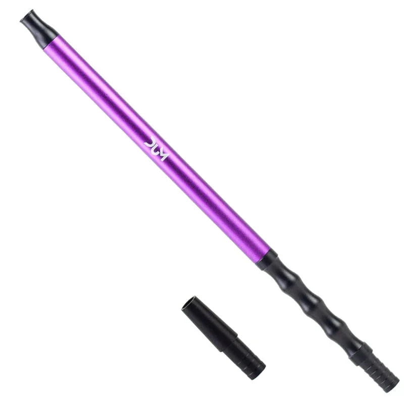 Dum aluminium shisha mondstuk 35 cm in paars voor waterpijp slang