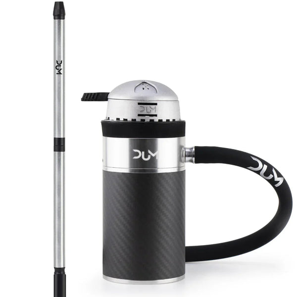 Dum Auto Pakket Waterpijp Car Pack in zwart - compacte shisha voor onderweg