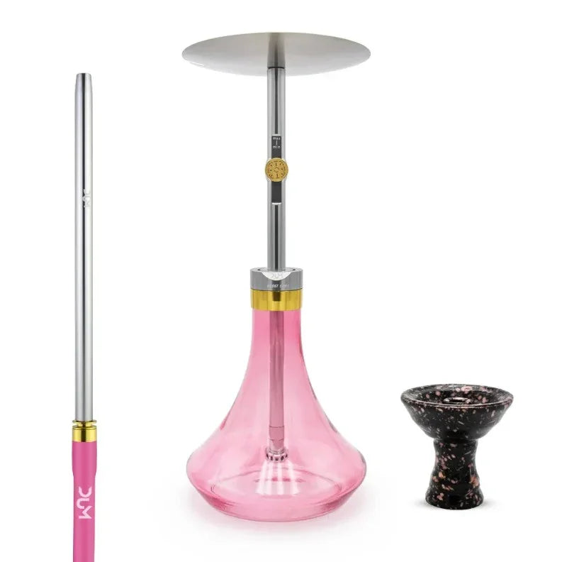 DUM BOOST L D01 shisha waterpijp roze - premium DUM model