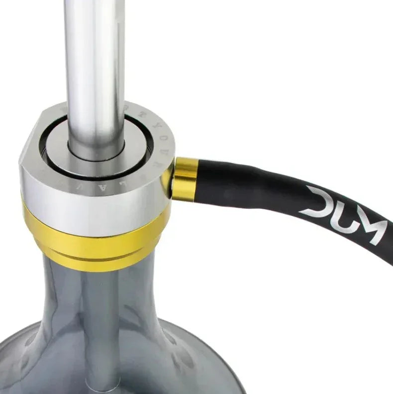 DUM BOOST M D02 shisha 47 cm - volledig opgezet met siliconen slang