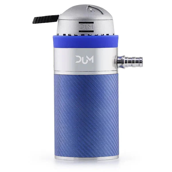 Dum Car Pack shisha in blauw - waterpijp pakket dat in de bekerhouder past