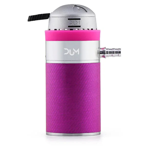 Dum Car Pack waterpijp in roze kleur - mobiele shisha met Magic Smoke 2.0
