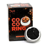 Dum Coco Ring kolen 1 kg - waterpijp kolen van geperste kokosnootschalen voor shisha