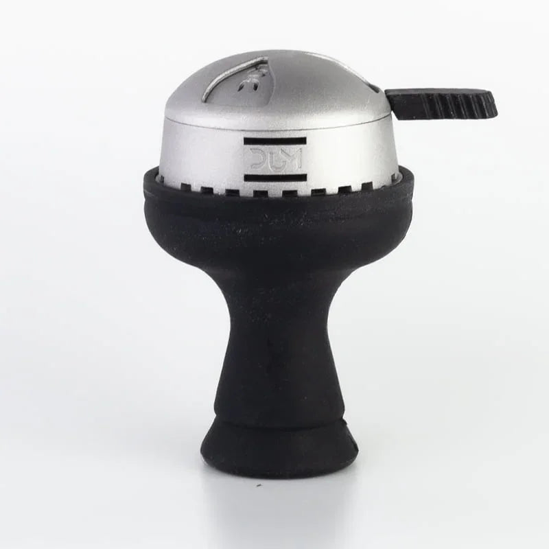 Dum Dream Case 2.0 siliconen vortex tabakskop zwart voor shisha