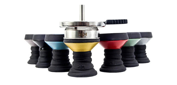 Dum Full Heater stenen shisha tabakskop met Hot Screen set - compleet overzicht