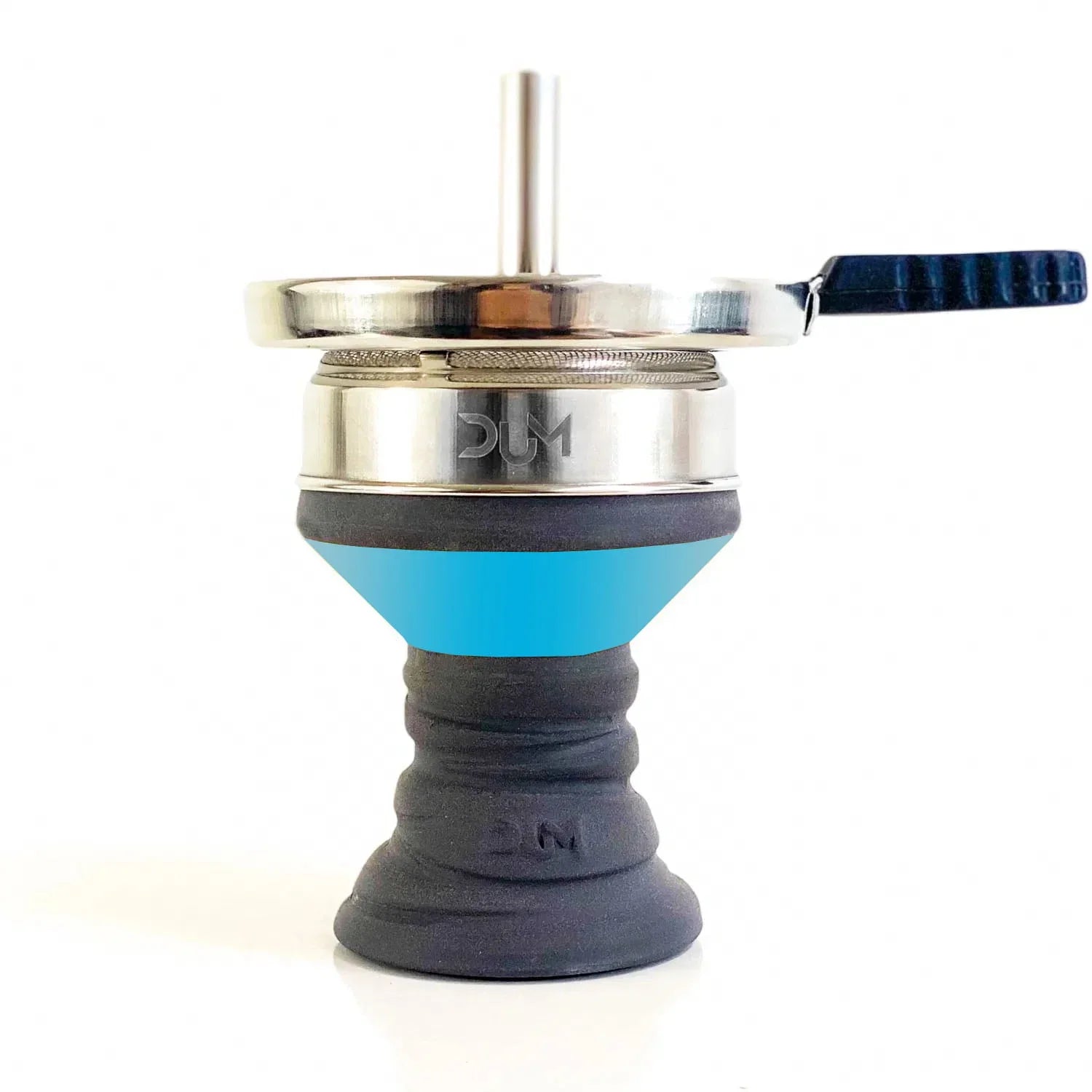 Dum Full Heater waterpijp tabakskop in blauw met Hot Screen