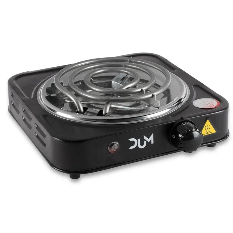 Dum Hot Plate 1000 Watt elektrische kolenbrander voor waterpijp kolen - zijaanzicht