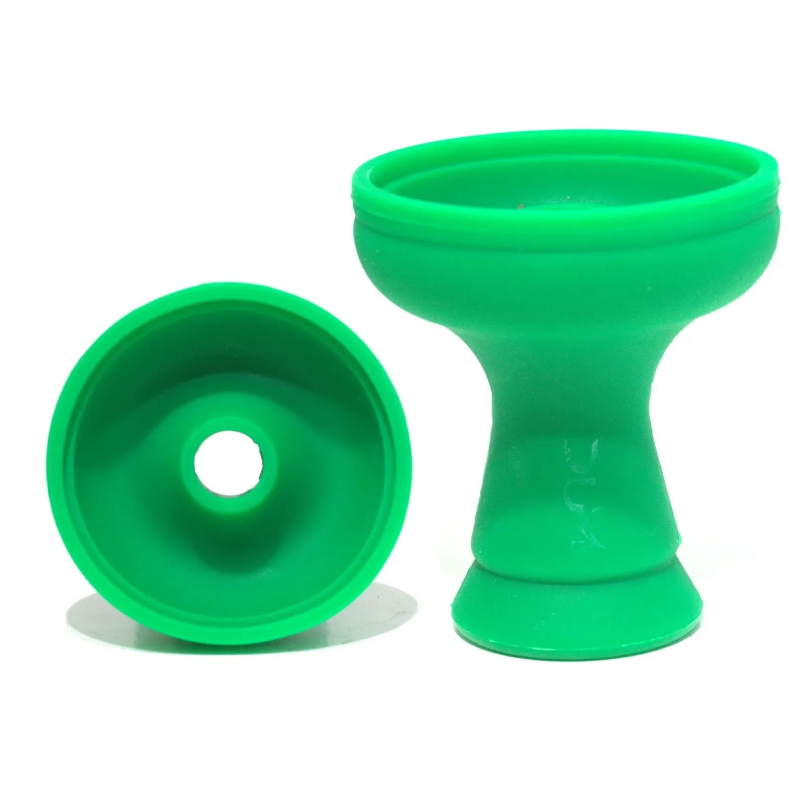 Dum Los Silicone Phunnel Tabakskop groen - onbreekbare waterpijp kop siliconen