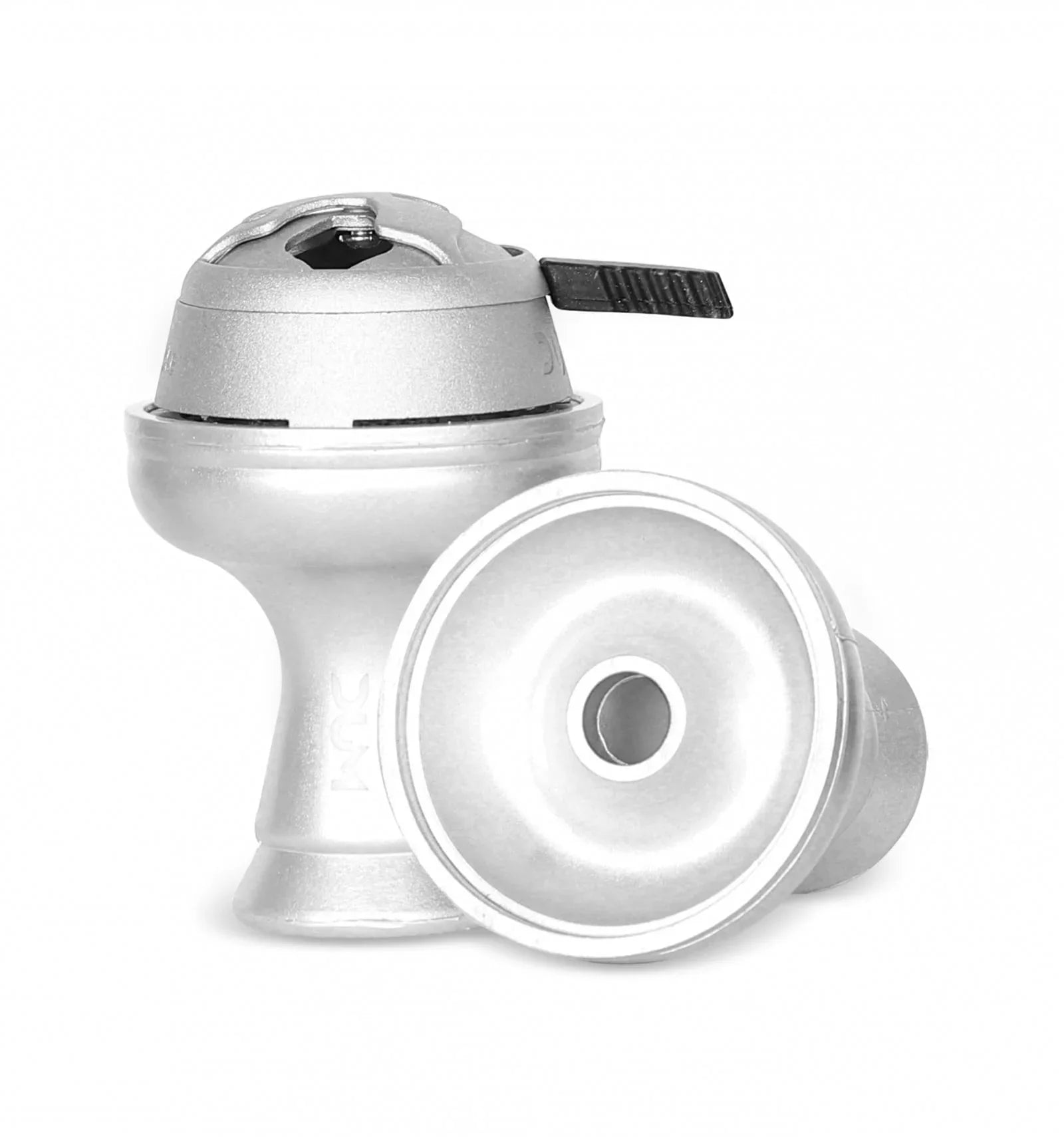 Dum Los Silicone Phunnel Tabakskop zilver - shisha tabakskop siliconen zilver