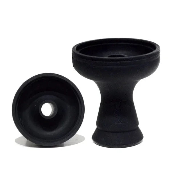 Dum Los Silicone Phunnel Tabakskop zwart - siliconen phunnel waterpijp tabakskop zwart