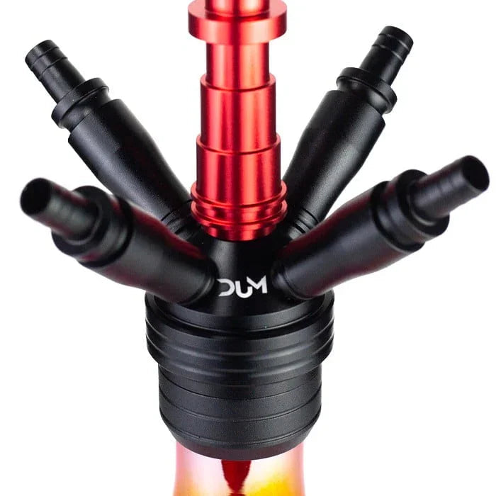 DUM Magnum 2.0 Medium slangaansluiting - vier uitlaten voor meerdere shisha rokers