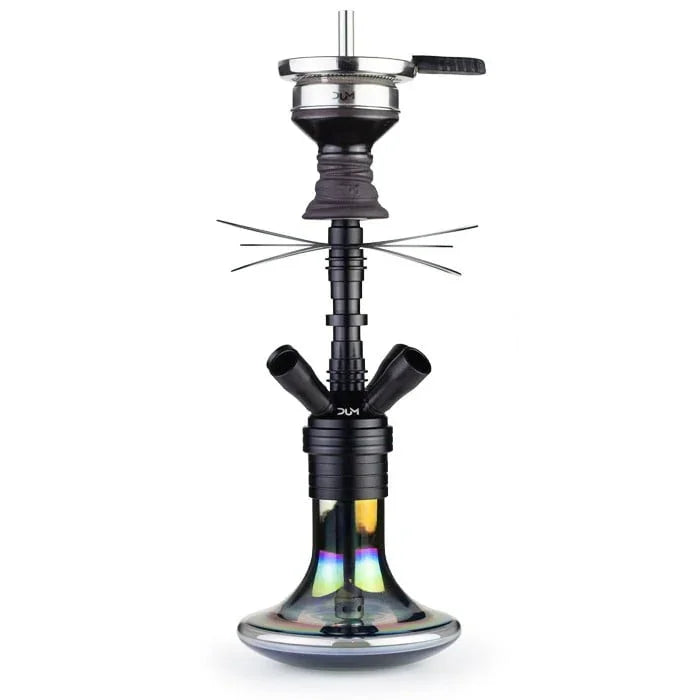 Dum Magnum 2.0 Mini waterpijp zwart - kliksysteem en verwijderbare diffuser