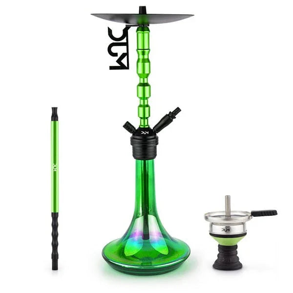 Dum Metropole shisha groen - waterpijp met accessoires inbegrepen