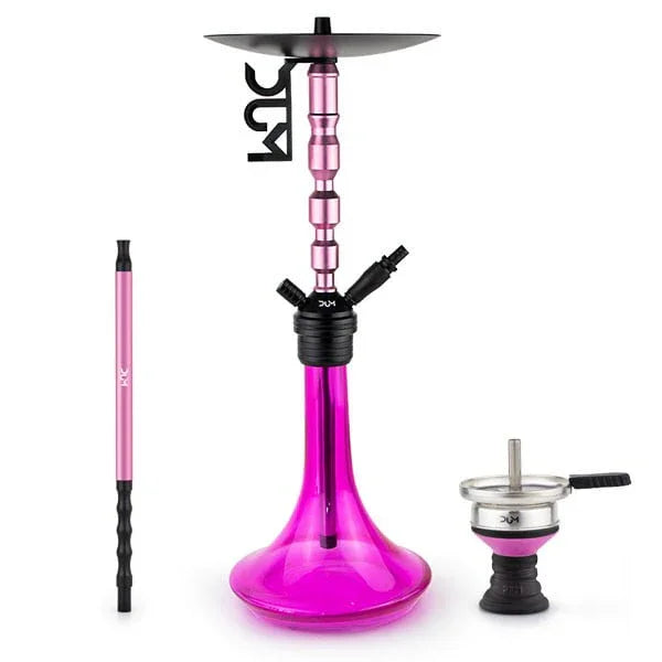 Dum Metropole shisha in roze - grote waterpijp van Dum