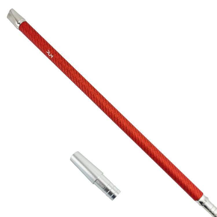 Dum Perfect Carbon shisha mondstuk 40 cm in rood