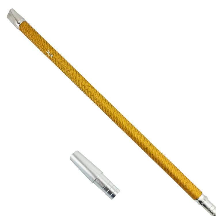 Dum Perfect Carbon waterpijp mondstuk 40 cm in goud