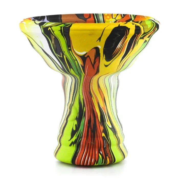 Dum Pinga Phunnel shisha tabakskop geel folkloristisch design