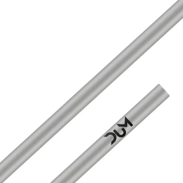 Dum siliconen shisha slang zilver - losse waterpijp slang
