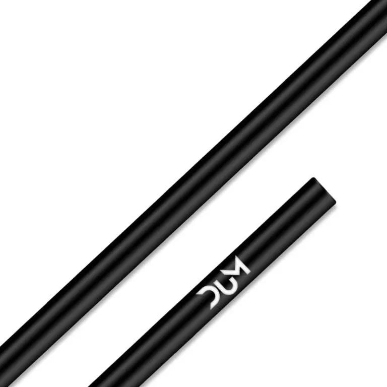 Dum siliconen shisha slang zwart - wasbare waterpijp slang