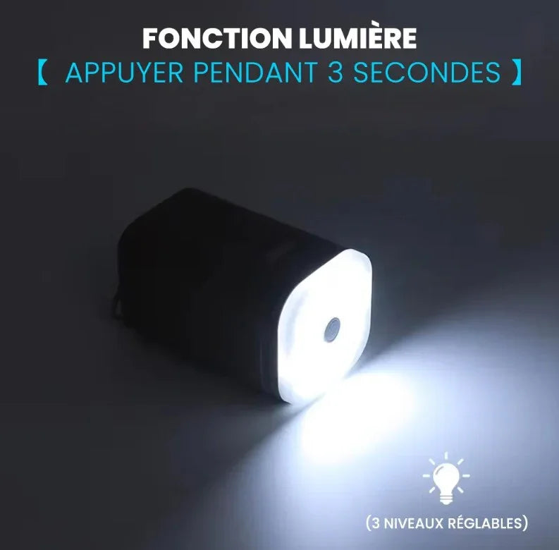 DUM Square waterpijp pomp met verlichtingsindicator aan