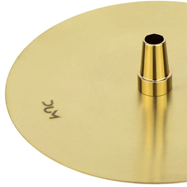 Dum SS30 2.0 Gold waterpijp asbakhouder detail gouden afwerking