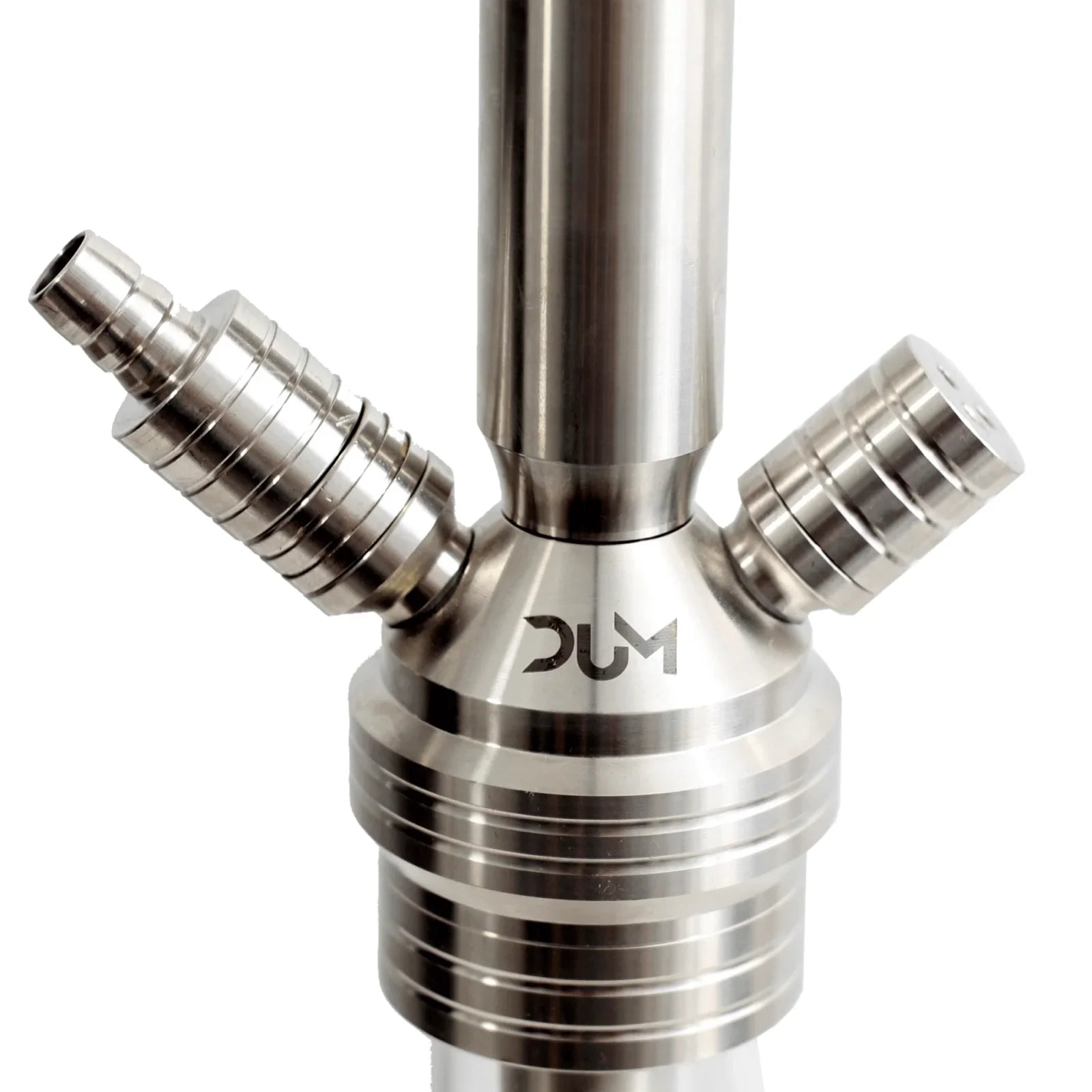 Dum SS32 3D Skull shisha kolomaansluiting 18.8 roestvrij staal - verbindingsstuk detail